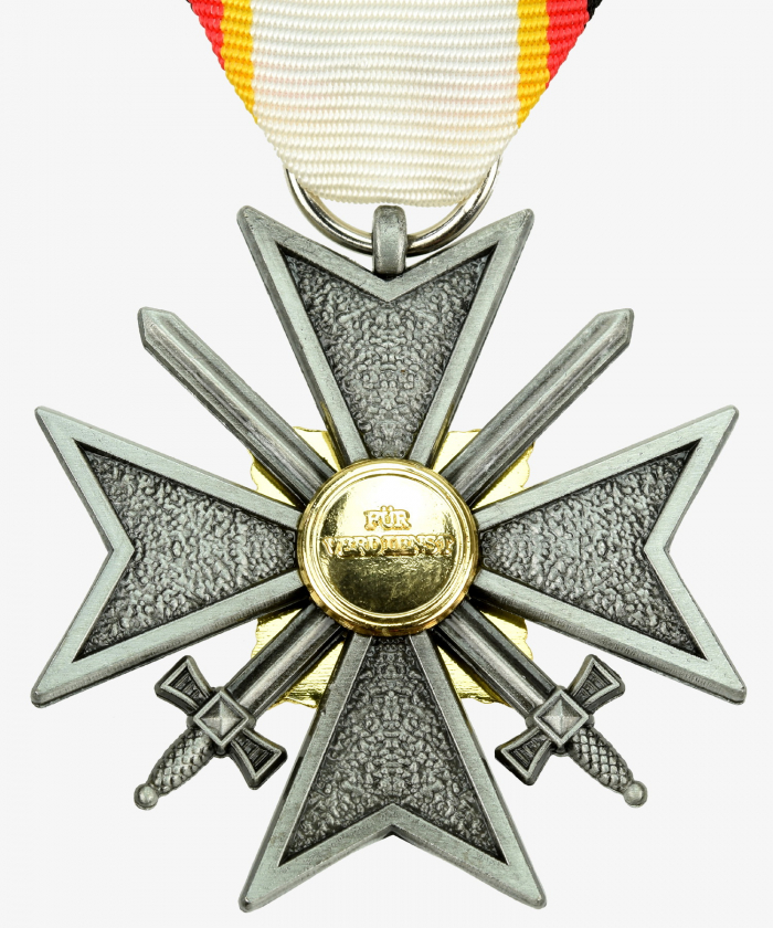 Waldeck-Pyrmont, Cross of Merit 4th Class with Swords
